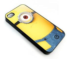 Despicable Me Minion Cyclops apple iphone 4 4s case cover