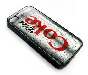 Coca cola Diet coke free hand sketch art drawing apple iphone 4 4s case cover