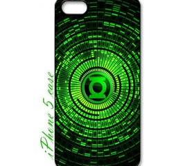 green lantern superhero logo apple iphone 5 case cover
