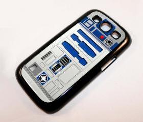 Cool funny cute retro star wars R2D2 robot droid samsung galaxy s3 i9300 case cover