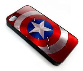 The Avengers captain america logo apple iphone 4 4s case