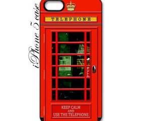 cute funny keep calm red british phone box apple iphone 5 case cover