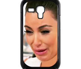 Funny Cute Sad Kim Kardashian Ugly crying face 02 samsung galaxy s3 mini case cover